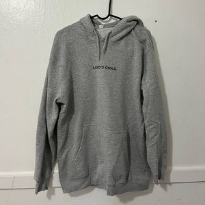 ‘Lord’s Child’ Grey Sweatshirt Hoodie